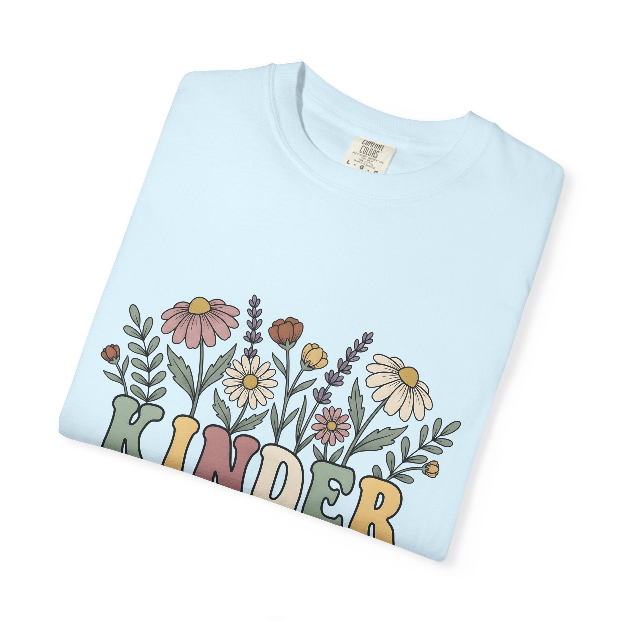 Daisy Flower Graphic Shirt Teacher Positivity Gift Women Boho Tee Flower T-Shirt Educator Enthusiast Hippie Tshirt Optimistic Graphic Retro