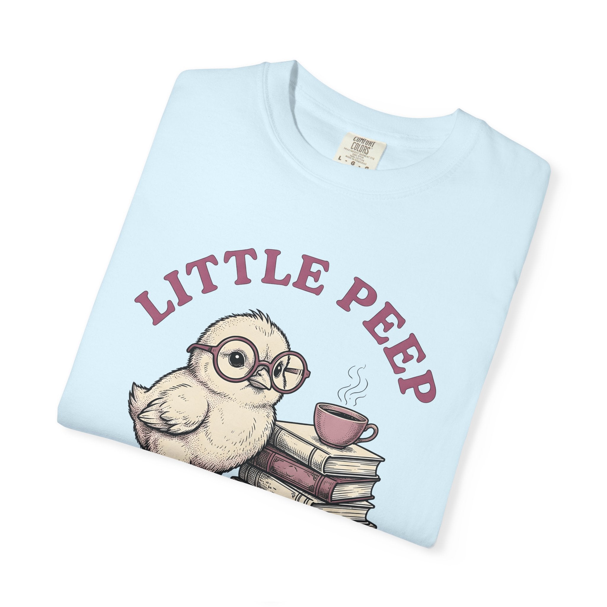 Duckling Spectacles Shirt Easter Books Gift Women Line Art Tee Glasses T-Shirt Easter Fan Illustration Tshirt Classic Storybook Tshirt