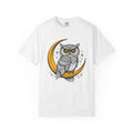 Night Owl Shirt Boho Chic Astrology Gift Women Hippie Tee Owl T-Shirt Bohemian Fan Psychedelic Tshirt Zodiac Graphic Retro Sparkles Tshirt