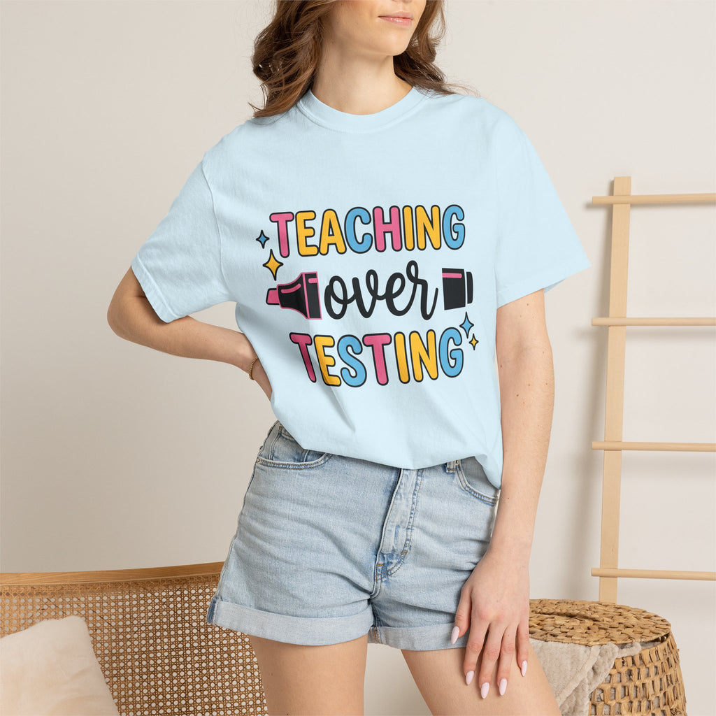 Marker Ink Graphic Shirt Teacher Education Gift Women Strong Tee Ink Art T-Shirt Educator Enthusiast Bold Tshirt Learning Graphic Fun Stars