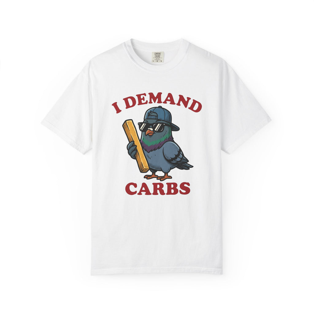 Pigeon Bread Shirt Funny Foodie Gift Women Cartoon Tee Birdseed T-Shirt Humor Fan Comic Tshirt Gourmet Graphic Retro Sunglasses Tshirt