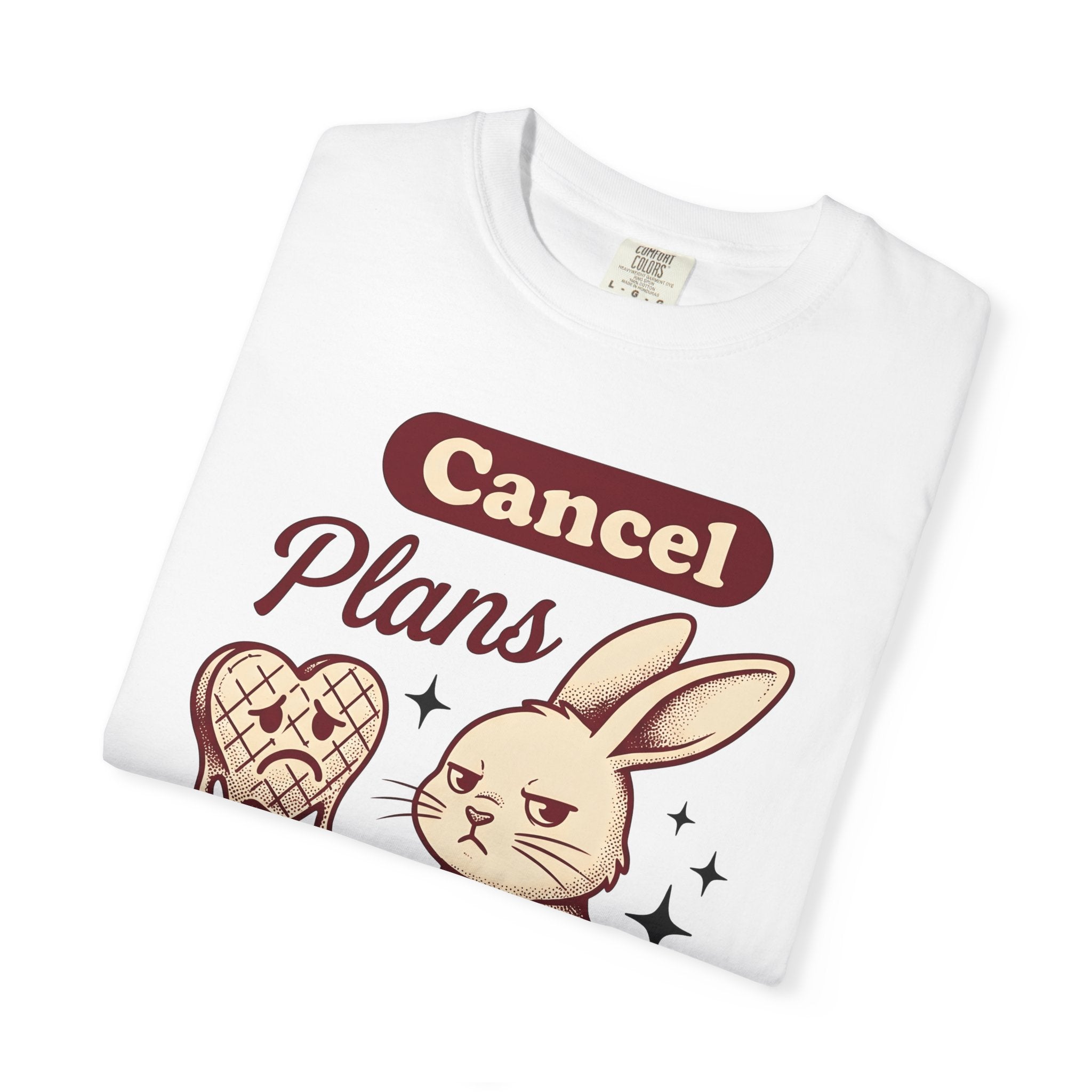 Upset Hare Shirt Valentine's Day Reclusive Gift Women Line Art Tee Rabbit T-Shirt Valentine Fan Illustrated Tshirt Hermit Graphic Distressed