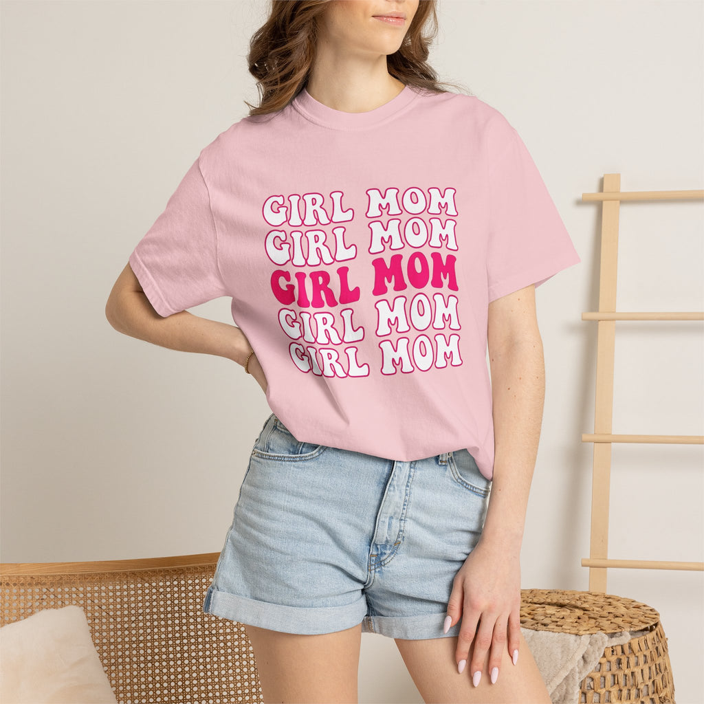 Thick Letter Motif Shirt Moms Household Gift Women Funky Tee Typography T-Shirt Motherhood Fan Retro Tshirt Domestic Graphic Classic Blush
