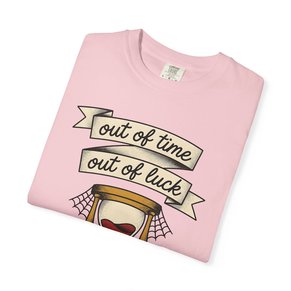 Timepiece Skull Shirt Gothic Autumn Gift Women Sketch Tee Clock T-Shirt Dark Fan Drawing Graphic Hand Drawn Webbing Tshirt
