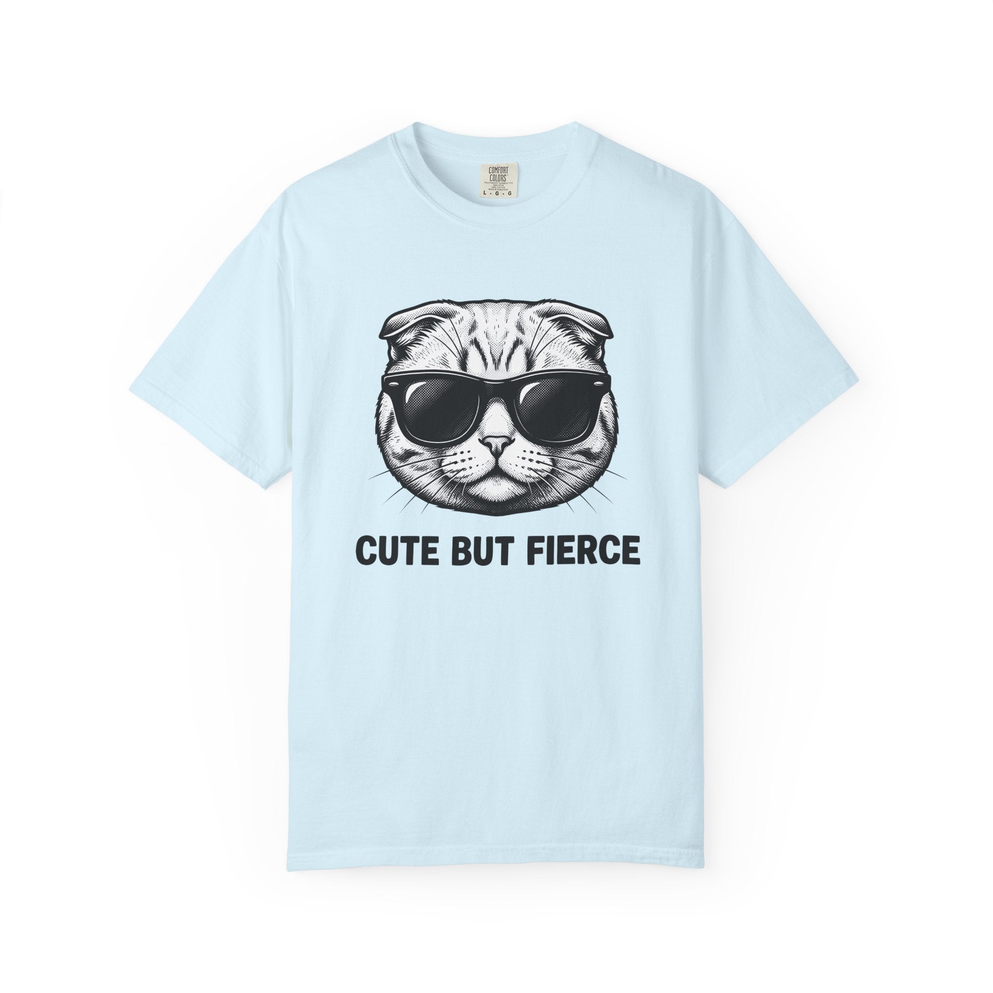 Cat Sunglasses Shirt Cat Humor Gift Women Bold Tee Cool Cat T-Shirt Feline Fan Retro Tshirt Funny Graphic Cat Vintage Whiskers Tshirt