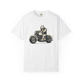 Biker Pup Shirt Dog Biker Gang Gift Women Old School Tee Puppy T-Shirt Dog Fan Retro Tshirt Motorcycle Graphic Classic Chopper Tshirt