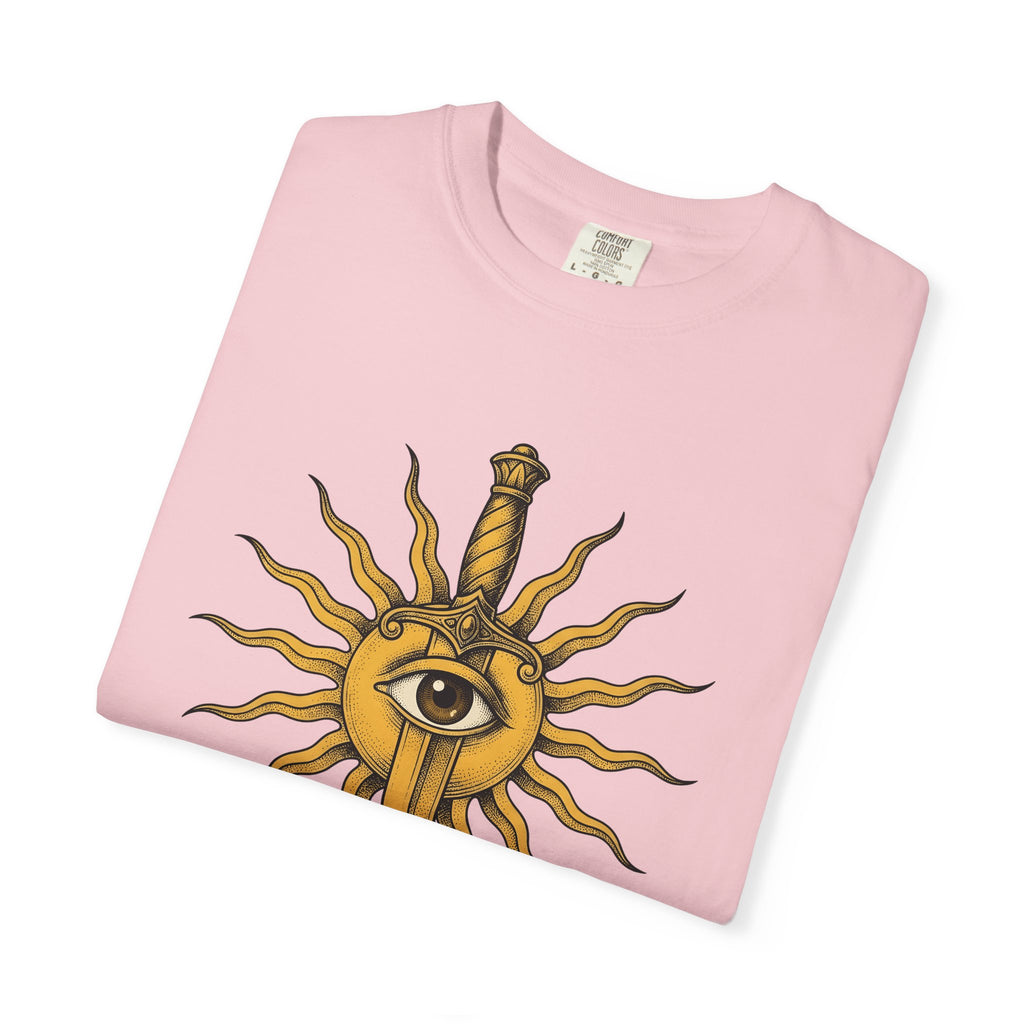 Sun Eye Blade Shirt Boho Chic Wellness Gift Women Fantasy Tee Sunblade T-Shirt Bohemian Fan Mythical Tshirt Wellness Graphic Classic Saber