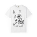 Bony Hand Shirt Halloween Horror Gift Women Traditional Tee Skeleton Hand T-Shirt Horror Fan Scary Tshirt Horror Graphic Clean Bloom Tshirt