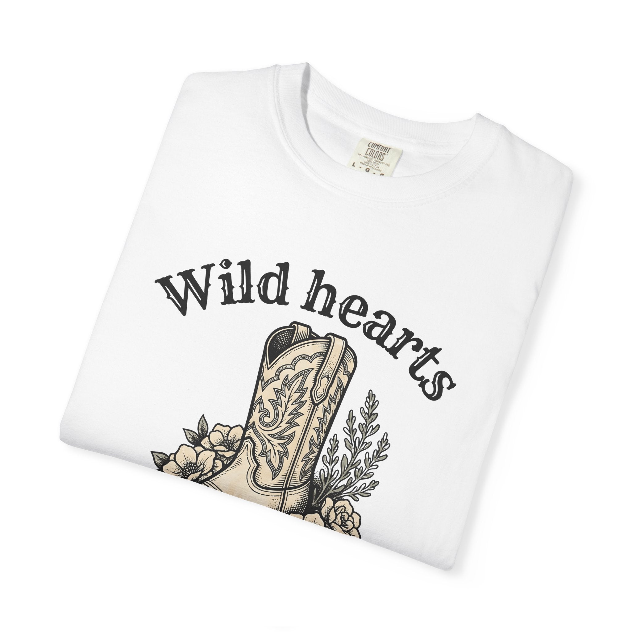 Cowboy Boot Shirt Cowgirl Western Gift Women Vintage Tee Boot T-Shirt Rodeo Fan Cowboy Graphic Tshirt Retro Illustration Design Hand Drawn