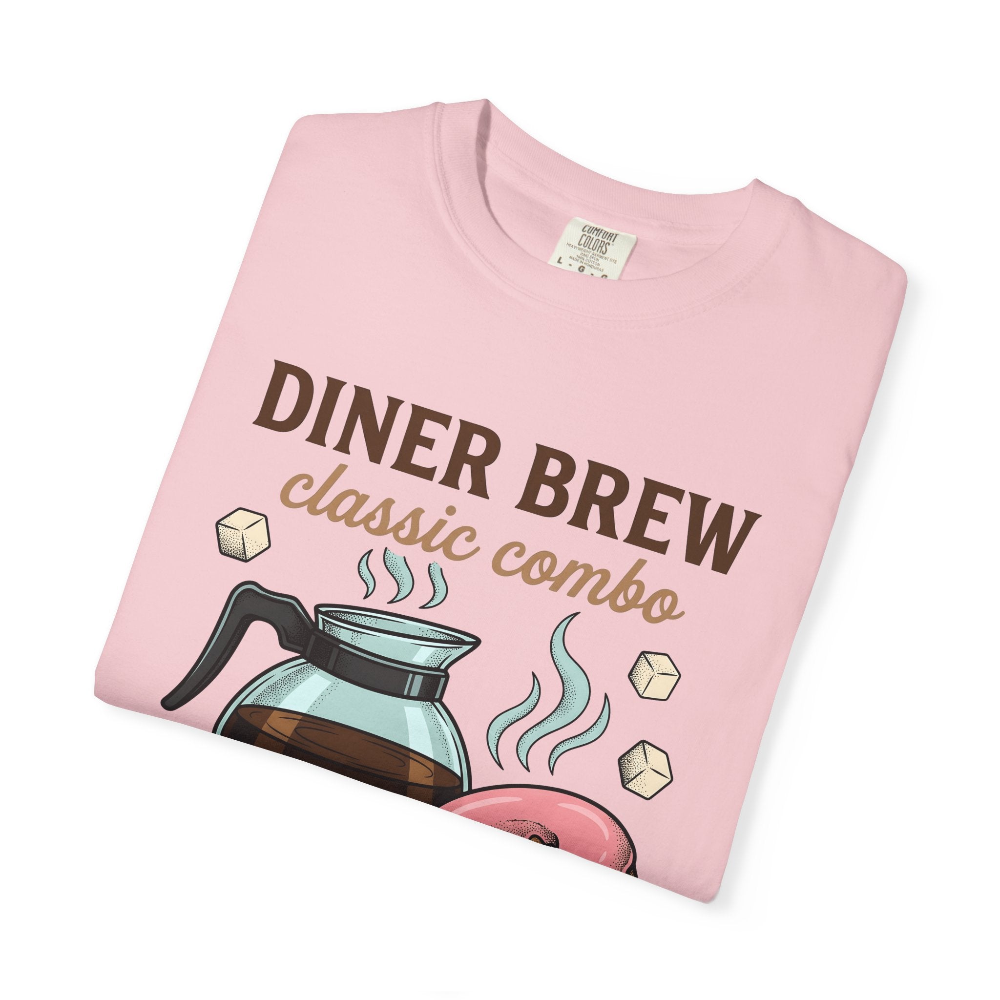 Coffee Maker Donut Shirt Coffee Brunch Gift Women Retro Tee Donut Maker T-Shirt Coffee Fan Java Enthusiast Vintage Tshirt Breakfast Graphic