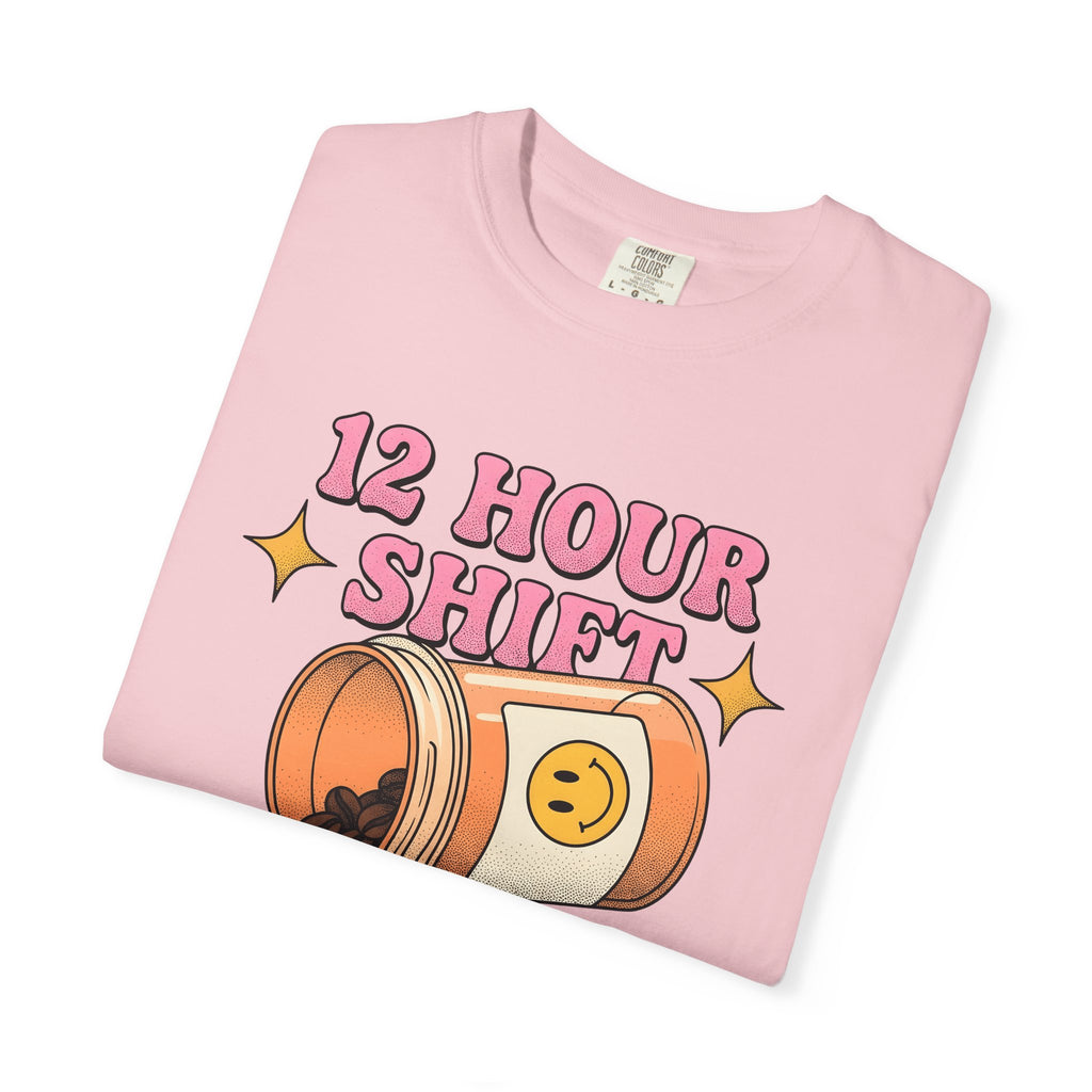 Coffee Beans Container Shirt Nurses Latte Gift Women Old School Tee Coffee Canister T-Shirt Nurse Enthusiast Vintage Tshirt Cappuccino