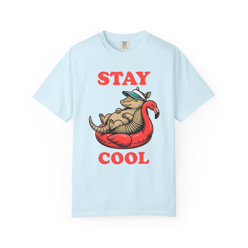 Armadillo Float Shirt Cowgirl Summer Gift Women Cartoon Tee Armadillo T-Shirt Rodeo Fan Comic Tshirt Vacation Graphic Retro Flamingo Tshirt