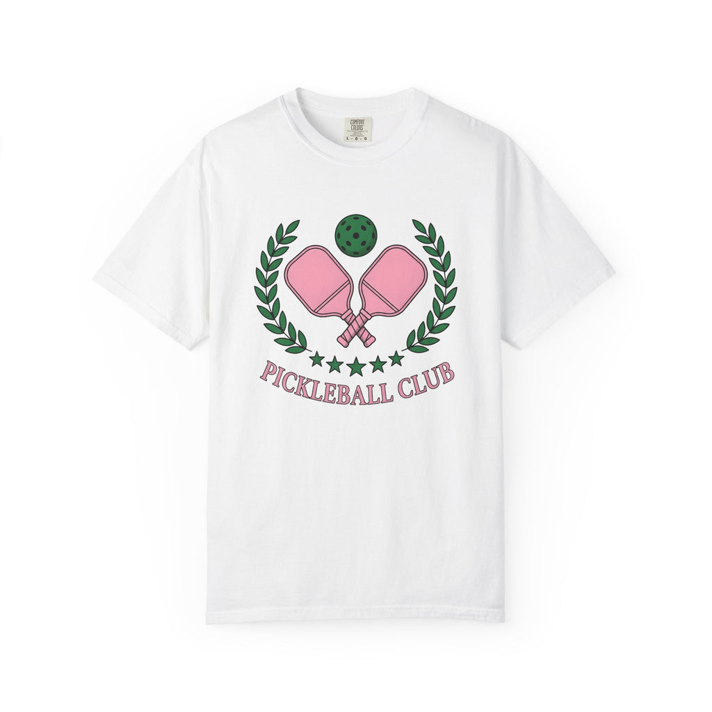 Pickleball Paddle Shirt Pickleball Group Gift Women Vector Tee Paddle T-Shirt Pickleball Fan Graphic Tshirt Team Graphic Classic Laurel