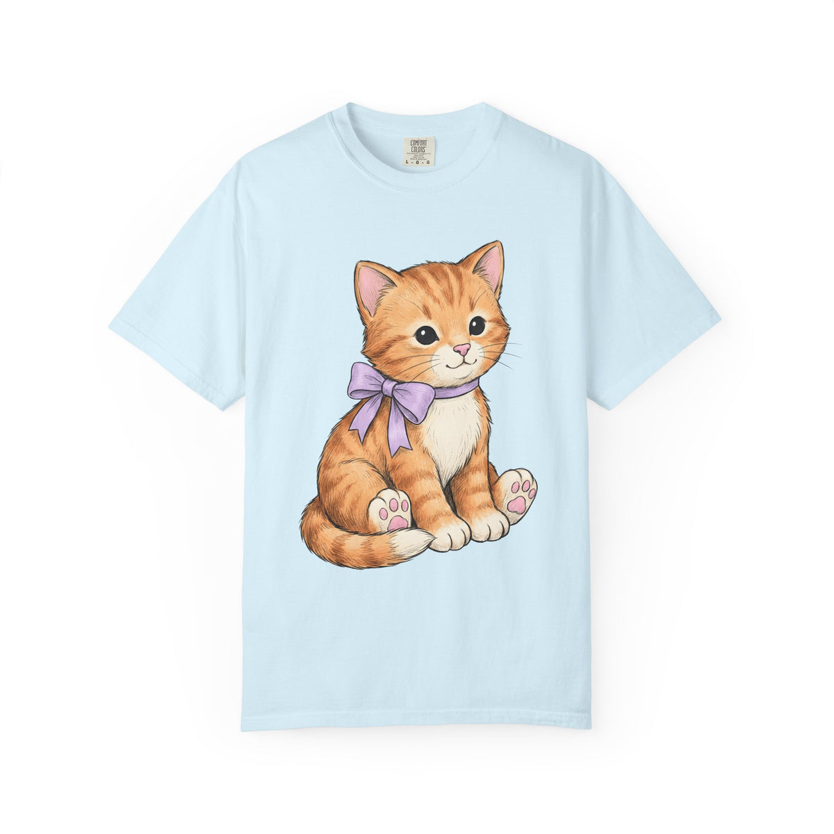 Ginger Cat Shirt Cat Animal Unisex Gift Kawaii Tee Kitten T-Shirt Cat Fan Feline