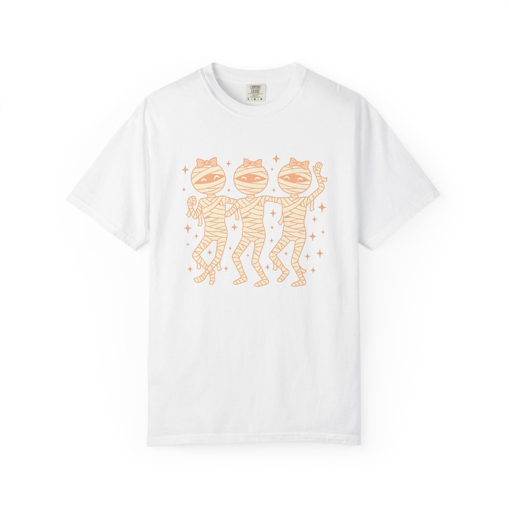Dancing Skeletons Shirt Halloween Creepy Gift Women Cartoon Tee Skeleton T-Shirt Horror Fan Skelly Tshirt Spooky Graphic Clean Twinkles