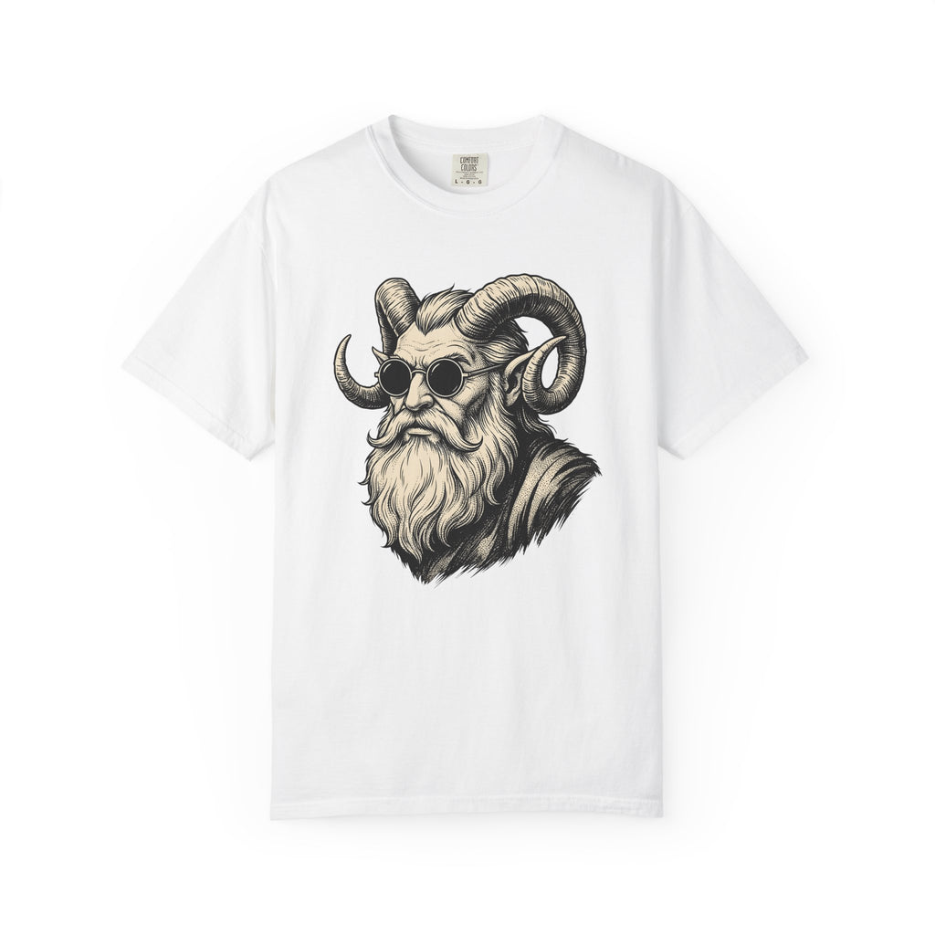 Krampus Head Shirt Christmas Gothic Gift Women Tattoo Tee Krampus T-Shirt Xmas Fan Traditional Tshirt Dark Graphic Vintage Sunglasses Tshirt