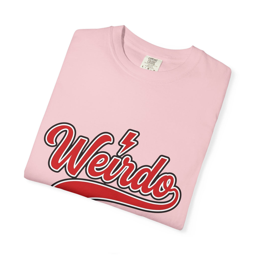 Retro Text Design Shirt Valentine Jokes Gift Women Bold Tee Typography T-Shirt Cupid Fan Typographic Tshirt Pun Graphic Vintage Thunderbolt