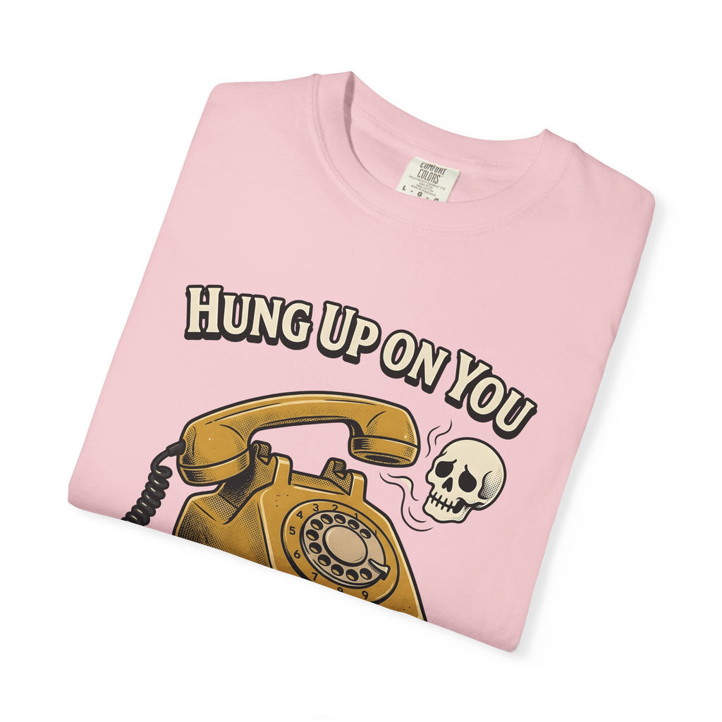 Vintage Phone Shirt St Valentines Day Funny Gift Women Distressed Tee Retro Phone T-Shirt Valentine Fan Vintage Tshirt Humorous Graphic