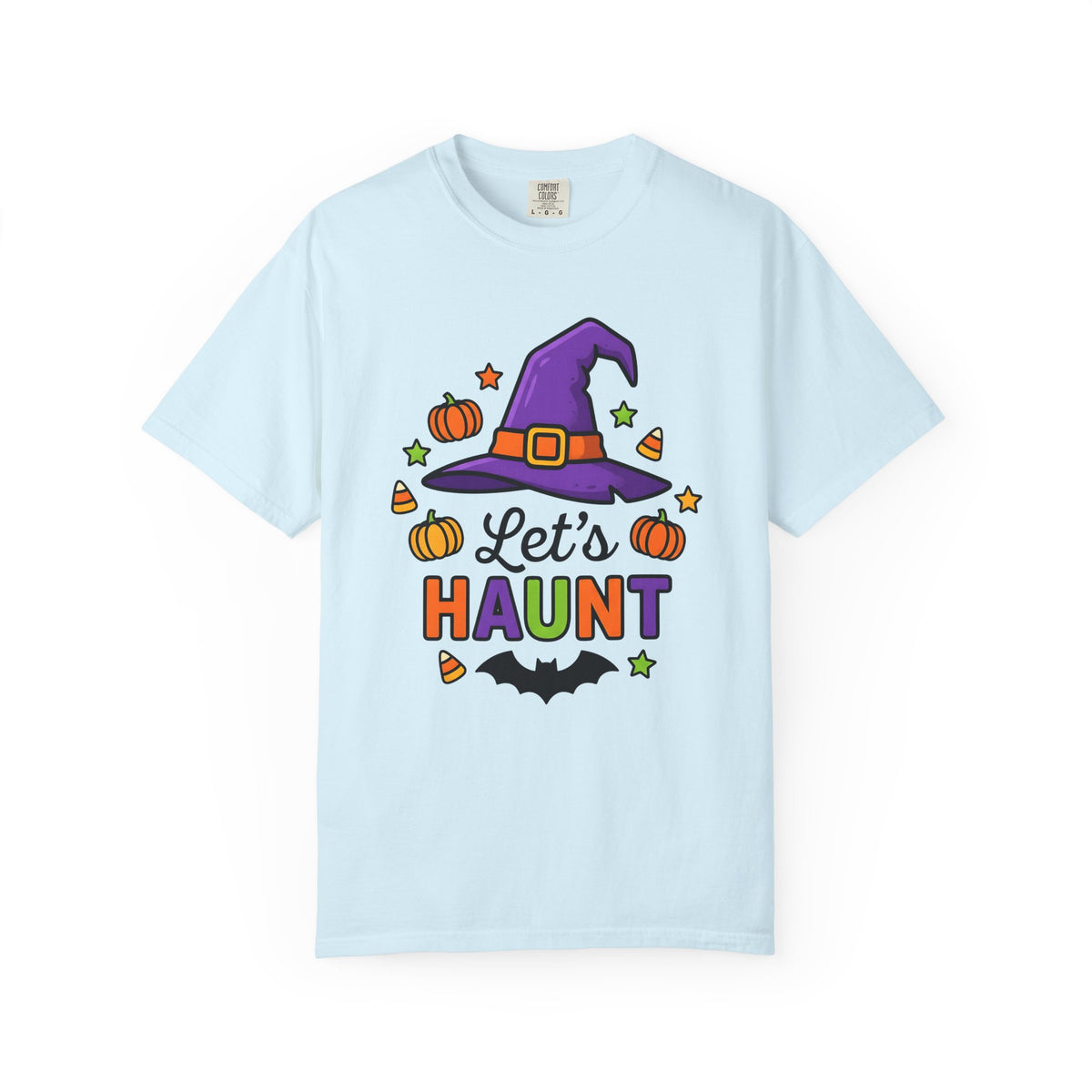 Wizard Hat Shirt Halloween Scary Gift Women Comic Tee Pointy Hat T-Shirt Horror Fan Spooky Graphic Tshirt Vintage Jack O Lantern Tshirt