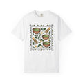 Green Tea Bowls Shirt Drinks Cuisine Gift Women Floral Tee Tea Bowls T-Shirt Beverage Fan Tea Tshirt Food Graphic Retro Bamboo Whisk Tshirt