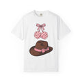 Cowboy Hat Shirt Cowgirl Western Gift Women Rustic Tee Stetson T-Shirt Cowboy Fan Vintage Tshirt Rodeo Graphic Retro Dice Tshirt