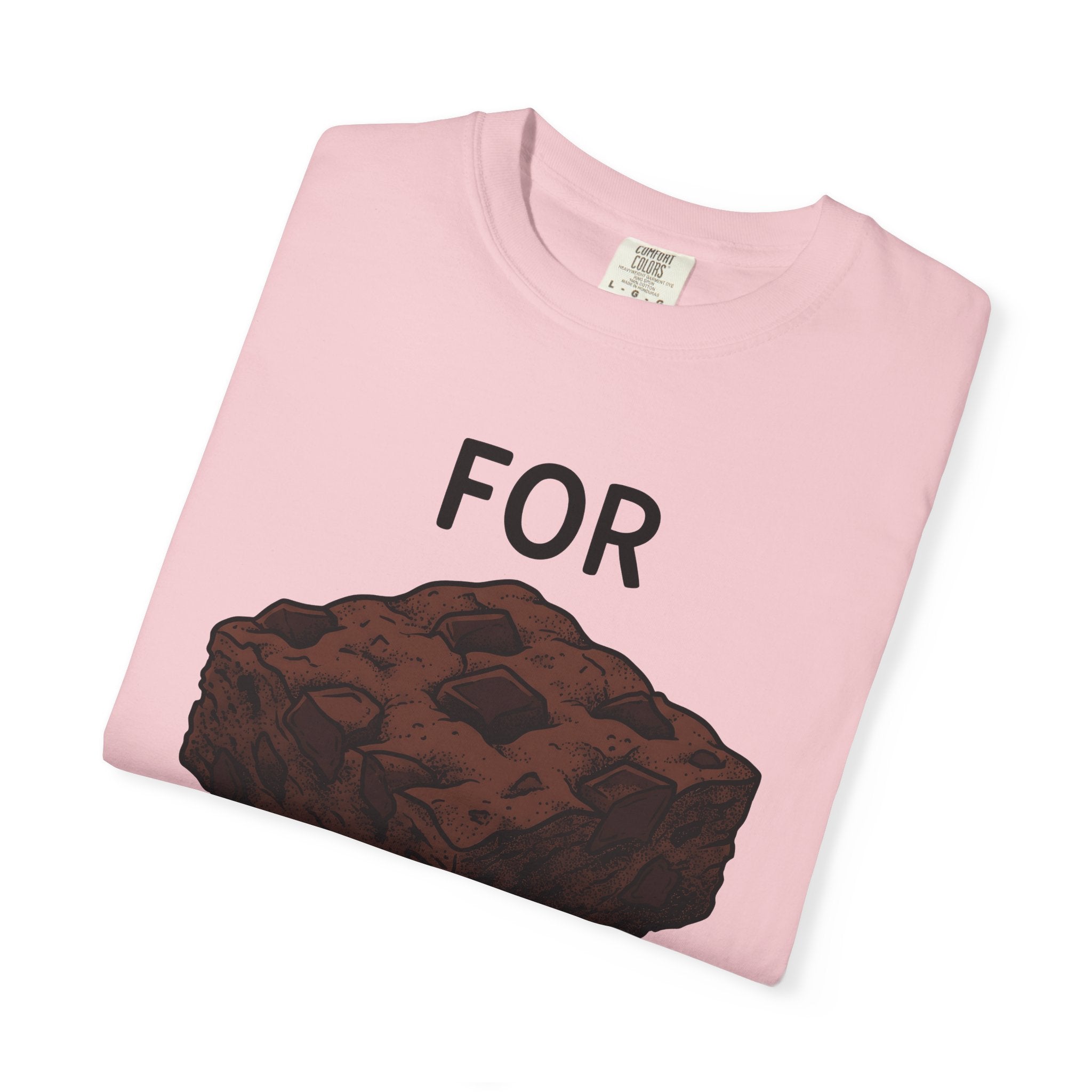 Chocolate Brownie Shirt Desserts Baking Gift Women Hand Drawn Tee Brownie T-Shirt Sweets Fan Fudge Tshirt Pastry Graphic Vintage Humor