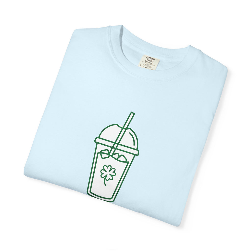 Iced Latte Cup Shirt Nurses Espresso Gift Women Simple Tee Coffee Cup T-Shirt Nurse Enthusiast Minimalist Tshirt Coffee Graphic Outline