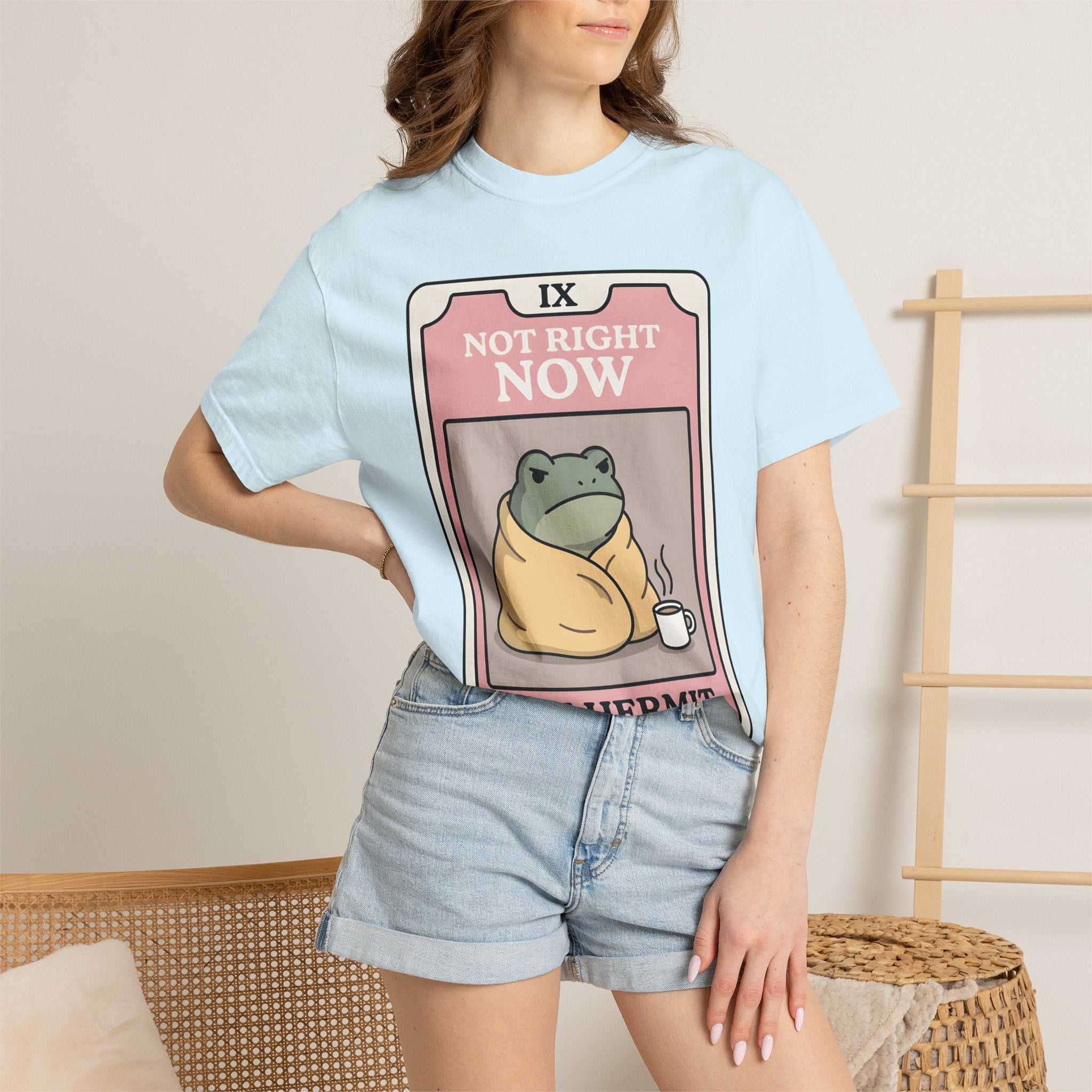 Frog Throw Shirt Boho Chic Oracle Gift Women Comic Tee Toad T-Shirt Hippie Fan Cartoon Tshirt Mystic Graphic Retro Tea Cup Tshirt