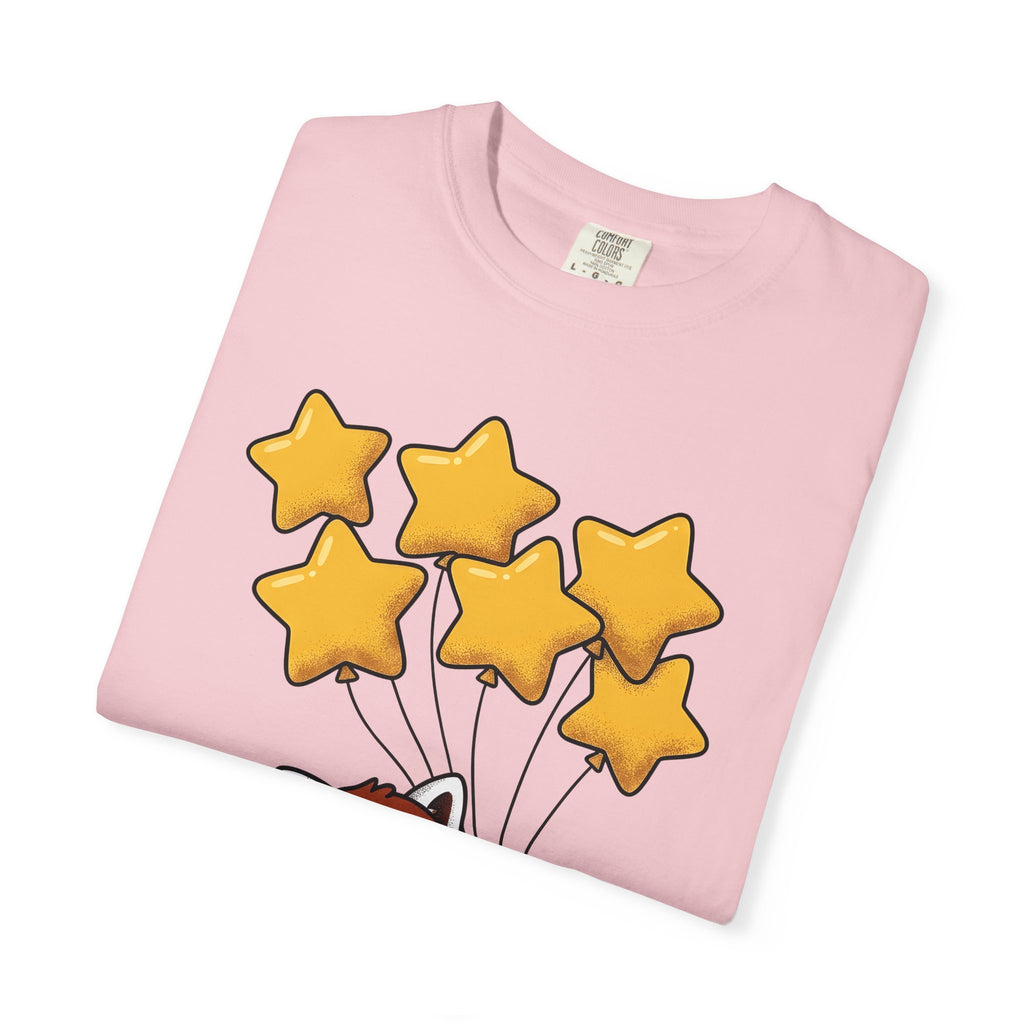 Red Panda Shirt St. Valentine's Day Animal Gift Women Kawaii Tee Panda T-Shirt Valentine Fan Cute Tshirt Wildlife Graphic Cartoon Star