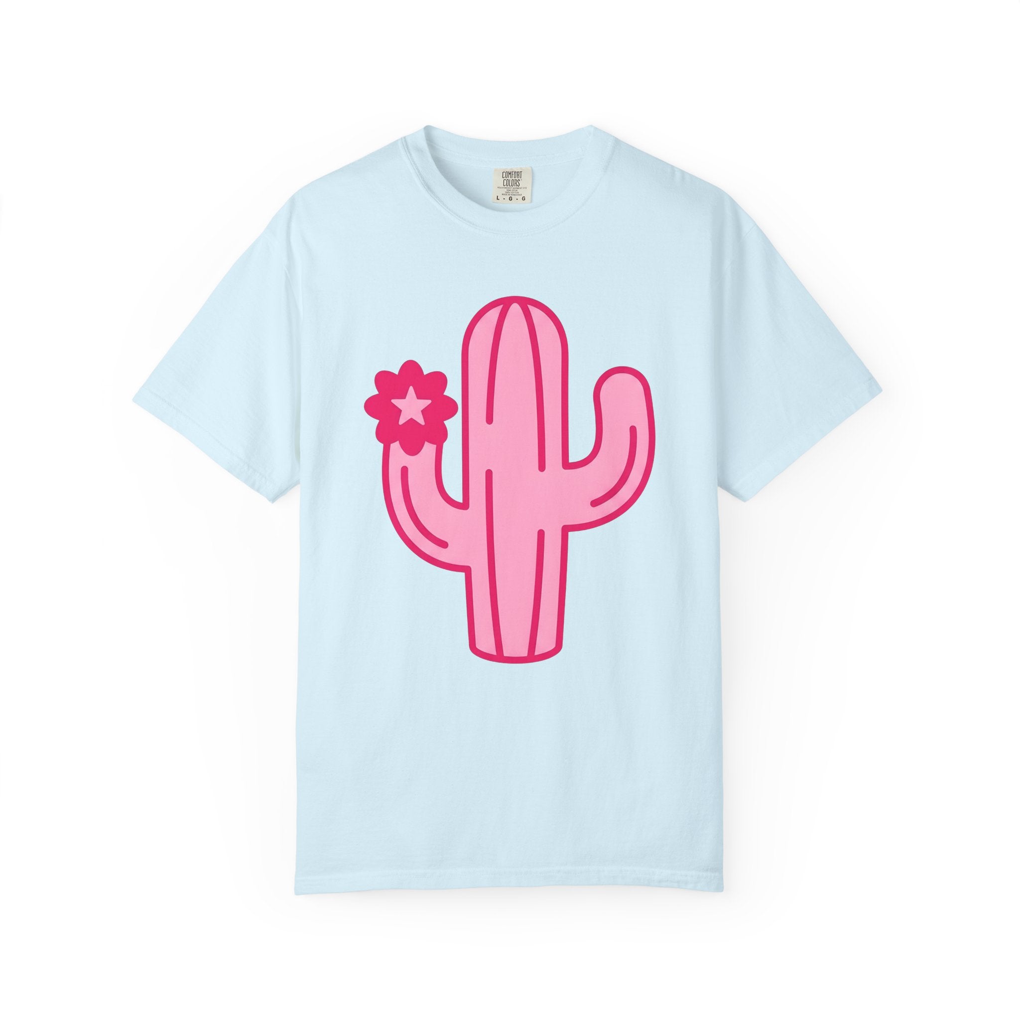 Cactus Graphic Shirt Cowgirl Western Gift Women Minimal Tee Succulent T-Shirt Rodeo Fan Country Tshirt Cowboy Graphic Retro Star Flower