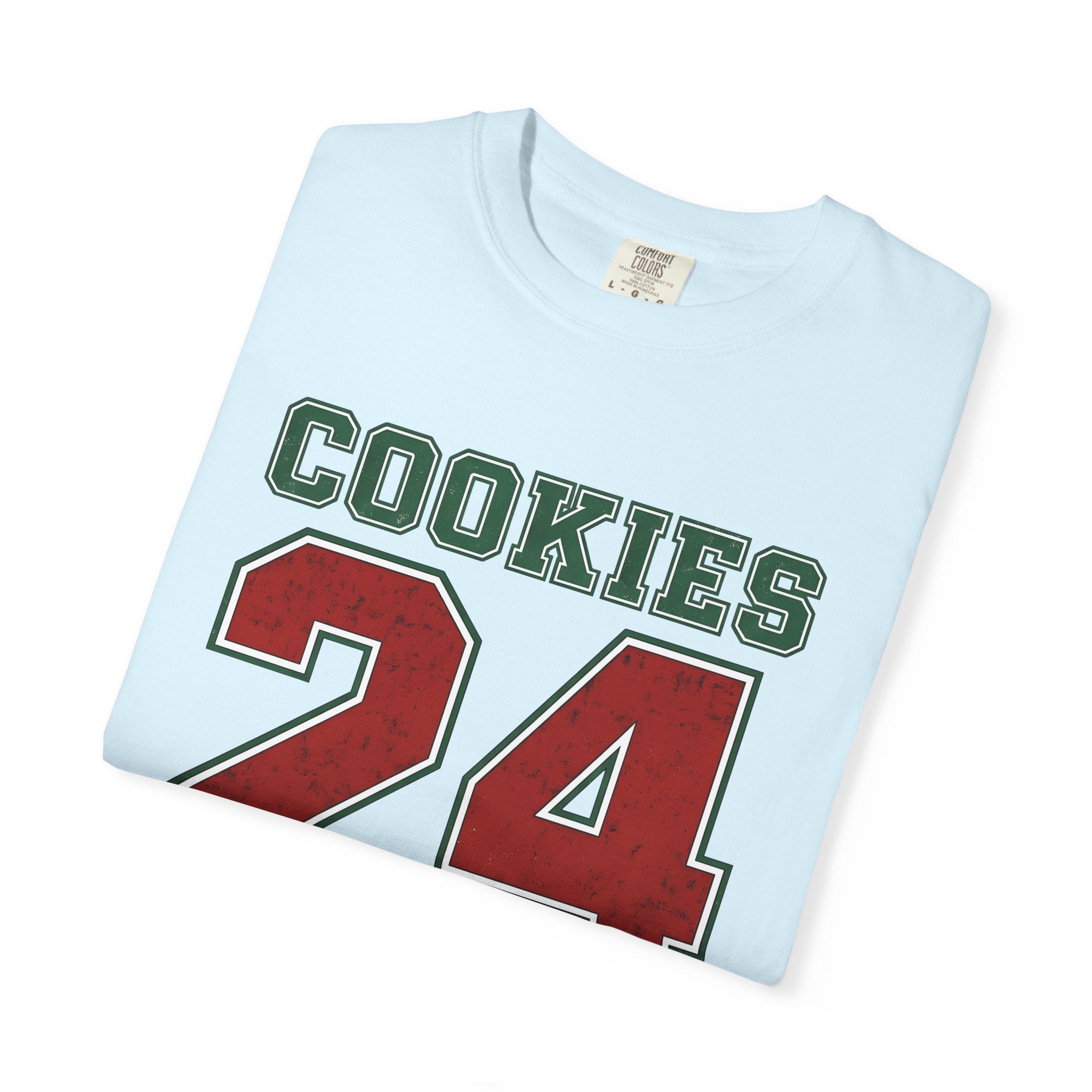 Varsity Numbers Shirt Christmas Baking Gift Women Vintage Tee Number T-Shirt Xmas Fan Cookie Graphic Retro Bold Text Tshirt