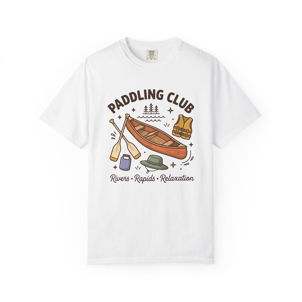 Canoe Oars Shirt Paddling Wilderness Gift Women Anime Tee Paddle T-Shirt Kayaking Enthusiast Manga Tshirt Outdoor Graphic Doodle Flotation
