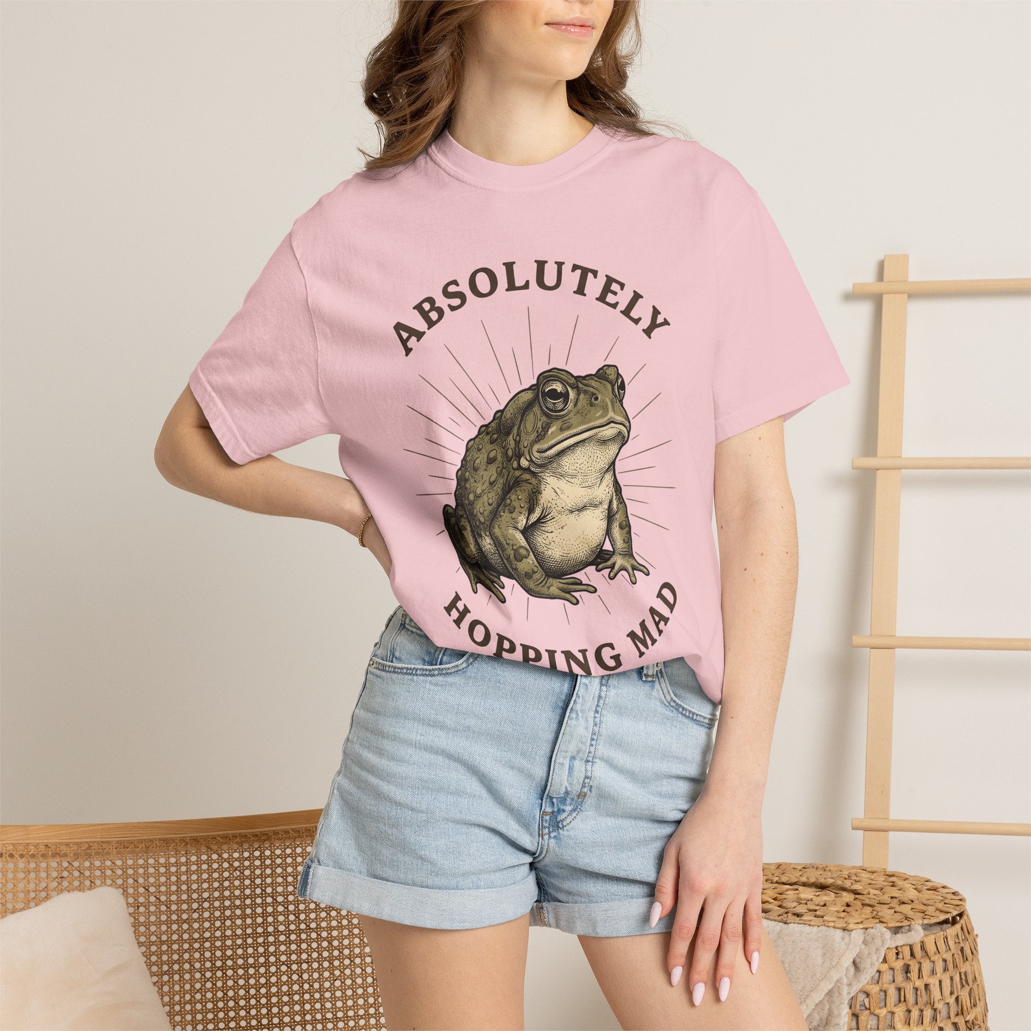 Toad Drawing Shirt Easter Creature Gift Women Distressed Tee Frog T-Shirt Easter Fan Vintage Tshirt Beast Graphic Doodle Burst Tshirt