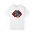 Melting Clock Lips Shirt Surreal Fashion Gift Women Pop Art Tee Timepiece T-Shirt Surrealist Fan Pop Culture Tshirt Style Graphic Vintage