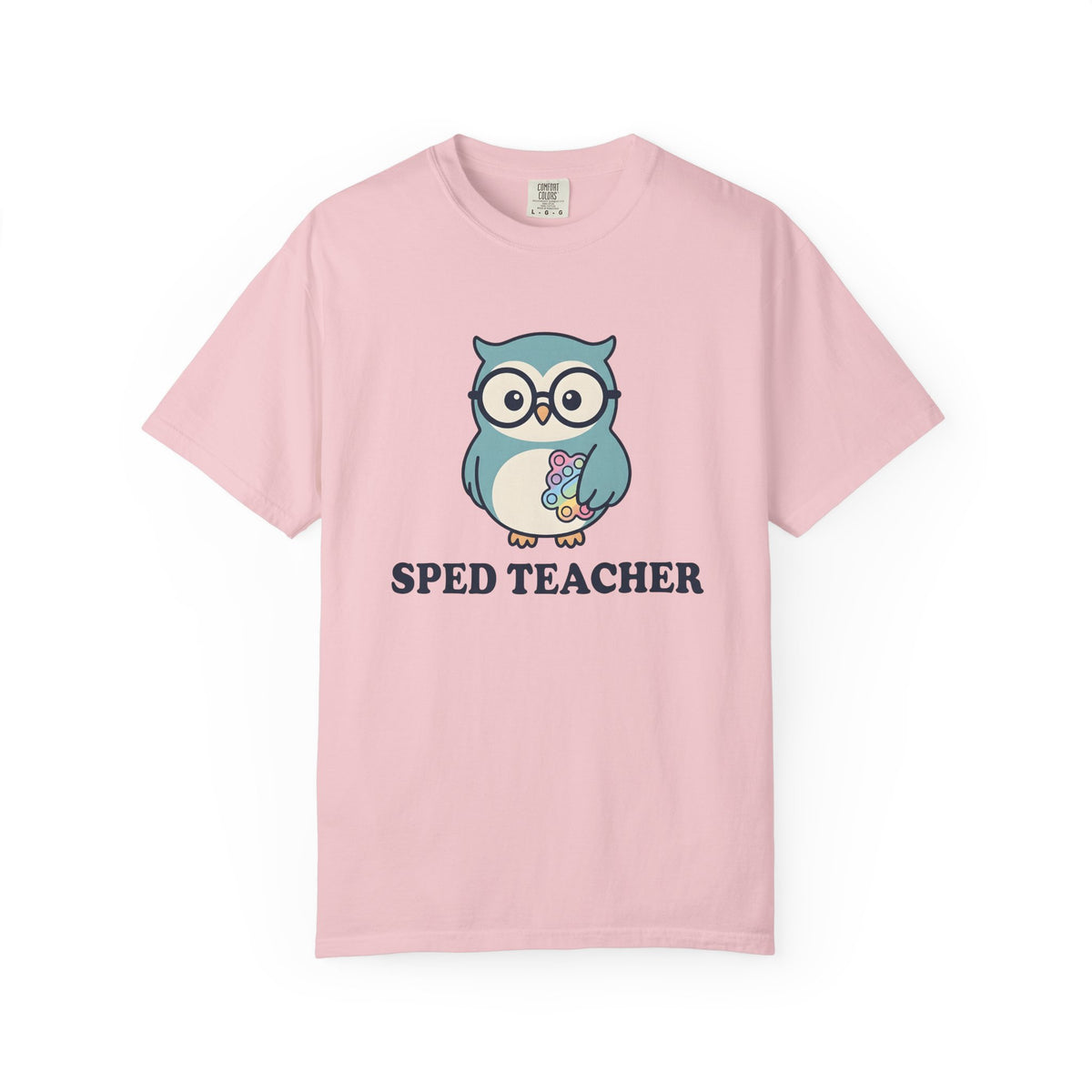 Owl Glasses Shirt Teachers Education Gift Women Cute Tee Spectacles T-Shirt Educator Enthusiast Kawaii Tshirt Learning Graphic Cartoon