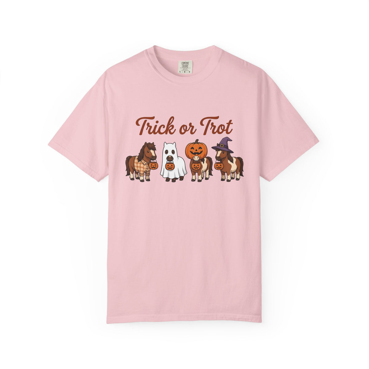 Horse Gear Shirt Halloween Critters Unisex Gift Lovable Tee Equestrian T-Shirt