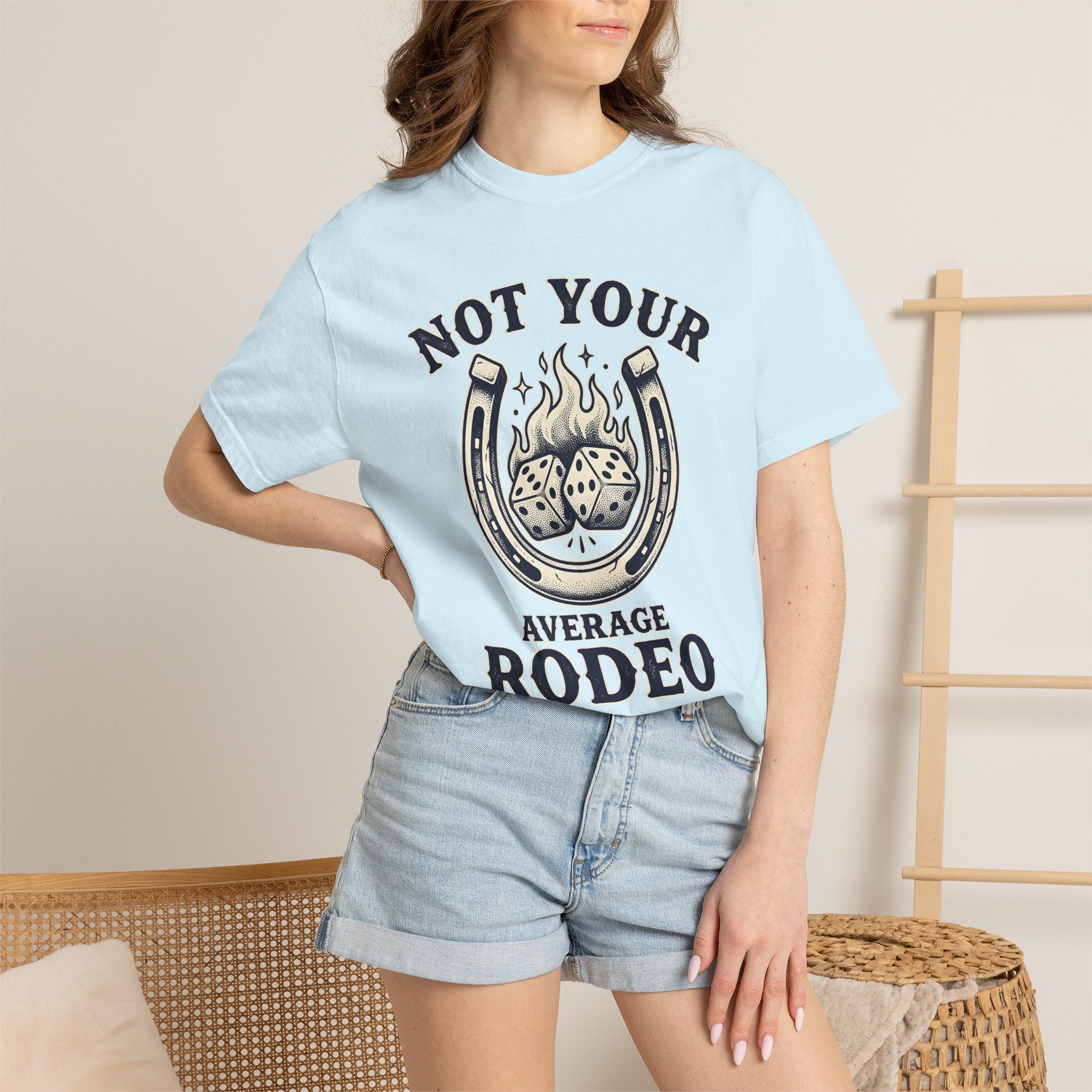 Horseshoe Dice Shirt Cowgirl Western Gift Women Retro Tee Dice T-Shirt Cowgirl Fan Vintage Tshirt Rodeo Graphic Rustic Fire Tshirt