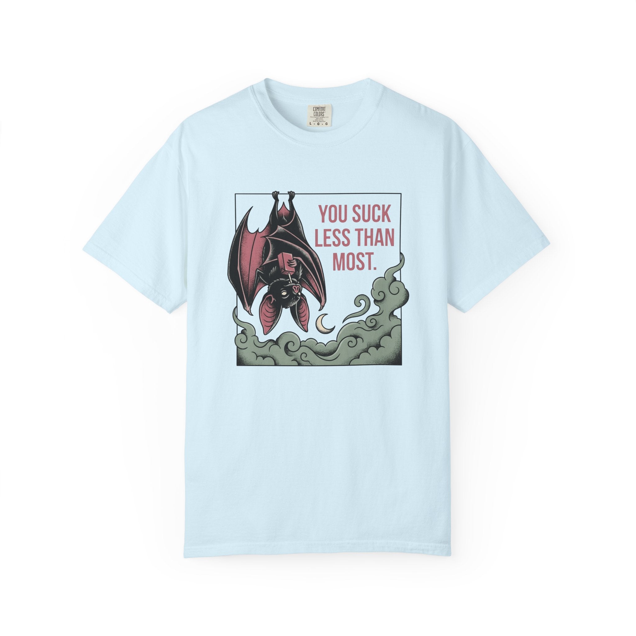Bat Art Shirt St. Valentine's Day Alternative Gift Women Old School Tee Bat T-Shirt Valentine Fan Retro Tshirt Goth Graphic Classic Lunar