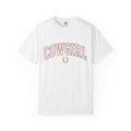 Varsity Font Shirt Cowgirl Western Gift Women Antique Tee Lettering T-Shirt Rodeo Fan Vintage Tshirt Country Graphic Traditional Horseshoe