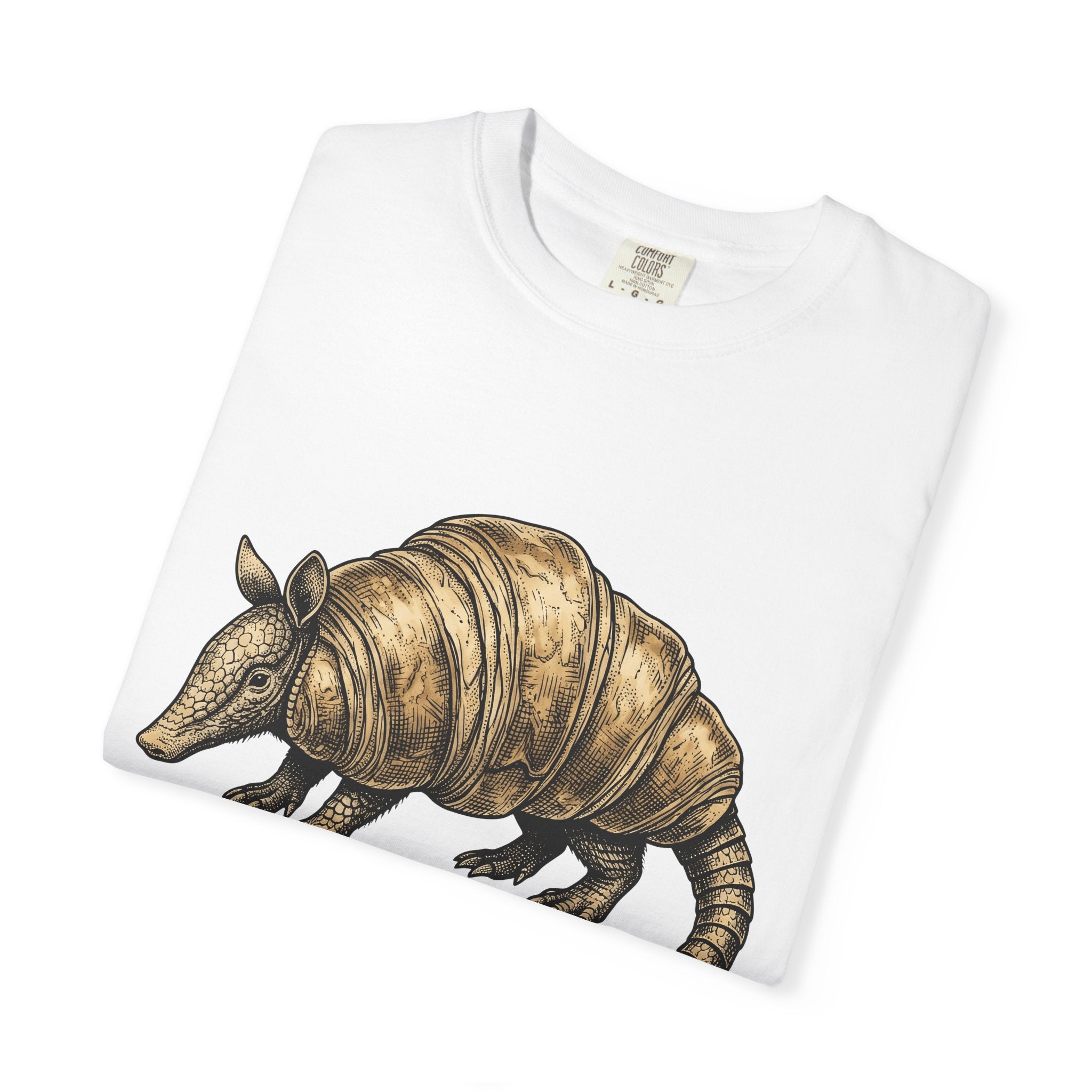 Armadillo Treat Shirt Desserts Wildlife Gift Women Retro Tee Armadillo T-Shirt Dessert Fan Vintage Tshirt Animal Graphic Sketch Sweets