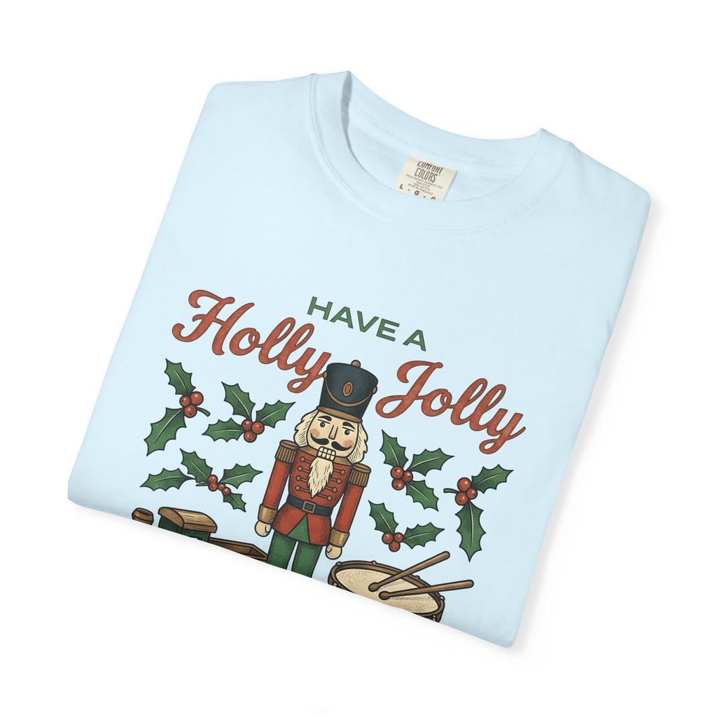 Nutcracker Illustration Shirt Christmas Festive Gift Women Antique Tee Christmas Soldier T-Shirt Xmas Fan Vintage Tshirt Holiday Graphic Ink