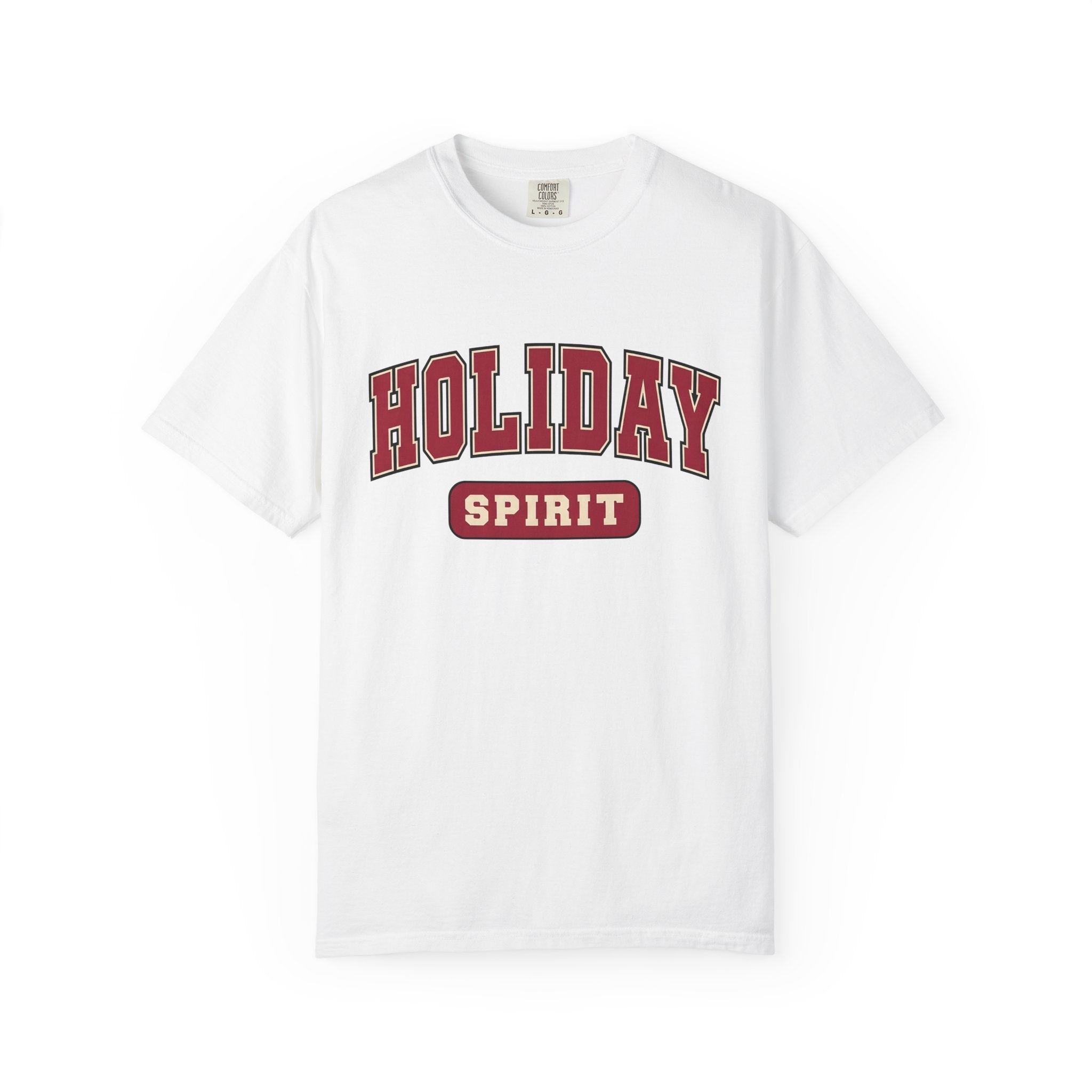 Varsity Font Shirt Holiday Celebration Gift Women Heavy Tee Alphabet T-Shirt Party Fan Typography Tshirt Party Graphic Classic Streamer