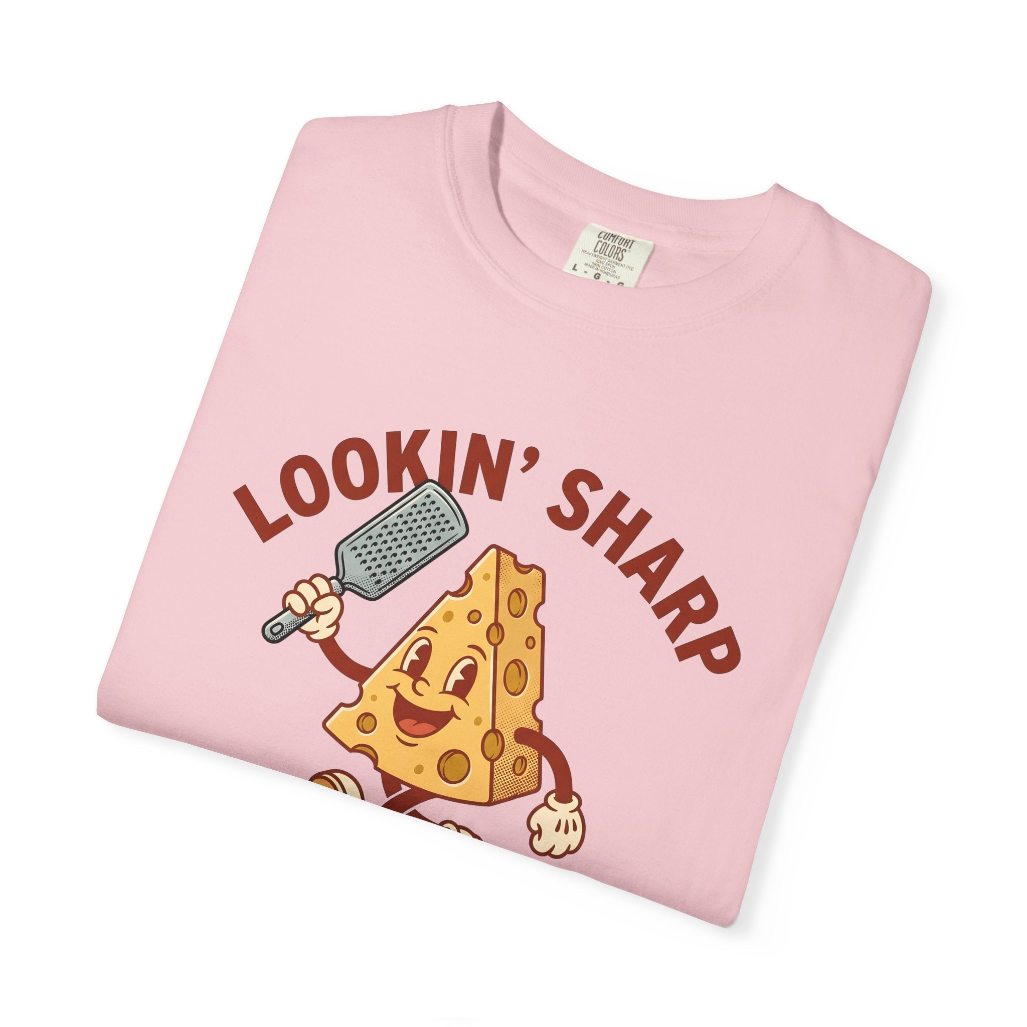 Cheese Mascot Shirt Food Pun Humor Gift Women Cartoon Tee Cheese Character T-Shirt Pun Fan Cheesy Graphic Vintage Cheese Grater Tshirt