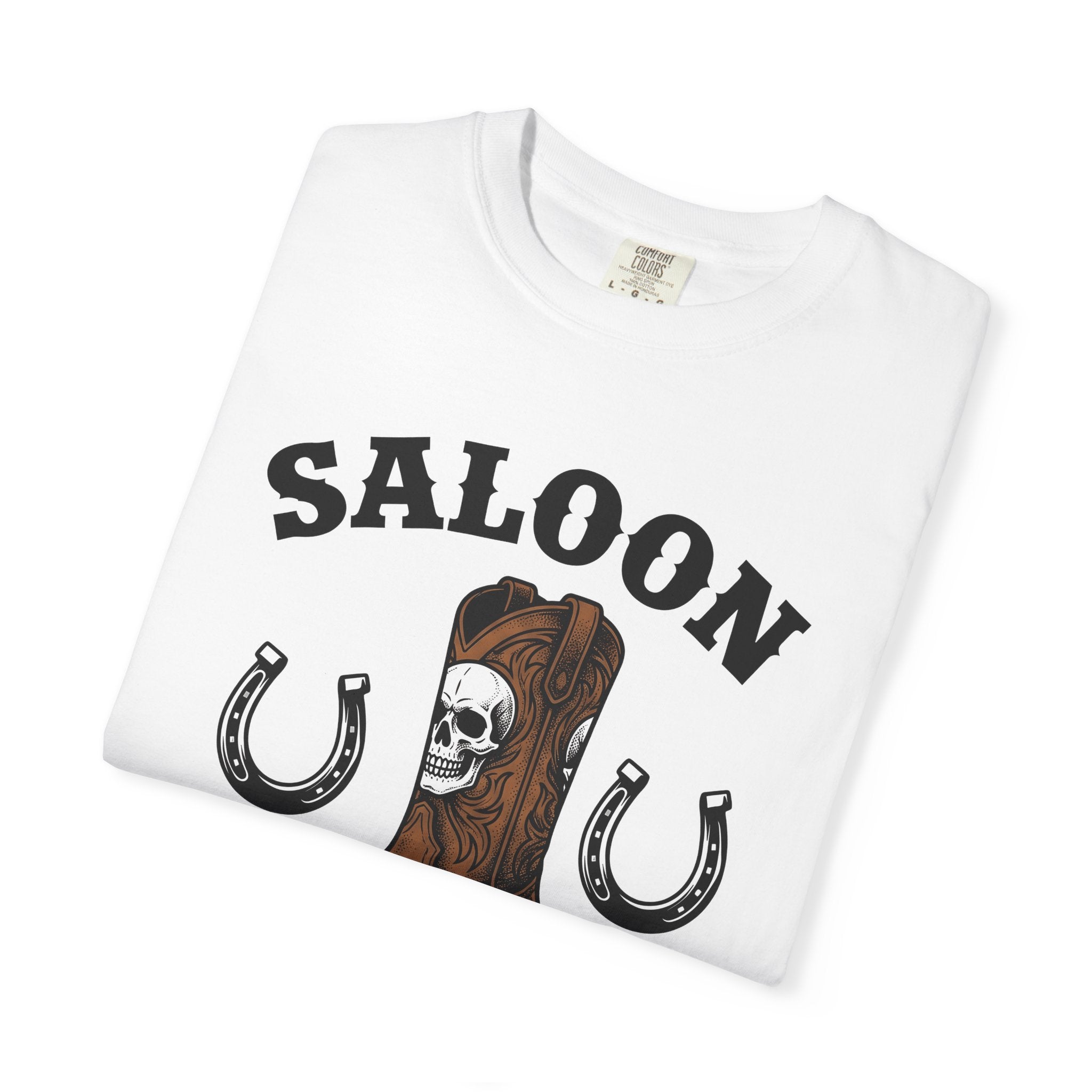 Cowboy Boot Shirt Cowgirl Western Gift Women Vintage Tee Boot T-Shirt Rodeo Fan Cowboy Graphic Tshirt Retro Skull Tshirt