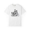 Equestrian Rider Shirt Cowgirl Country Gift Women Old School Tee Horseback Rider T-Shirt Cowgirl Fan Rodeo Tshirt Rural Graphic Ink Drawing