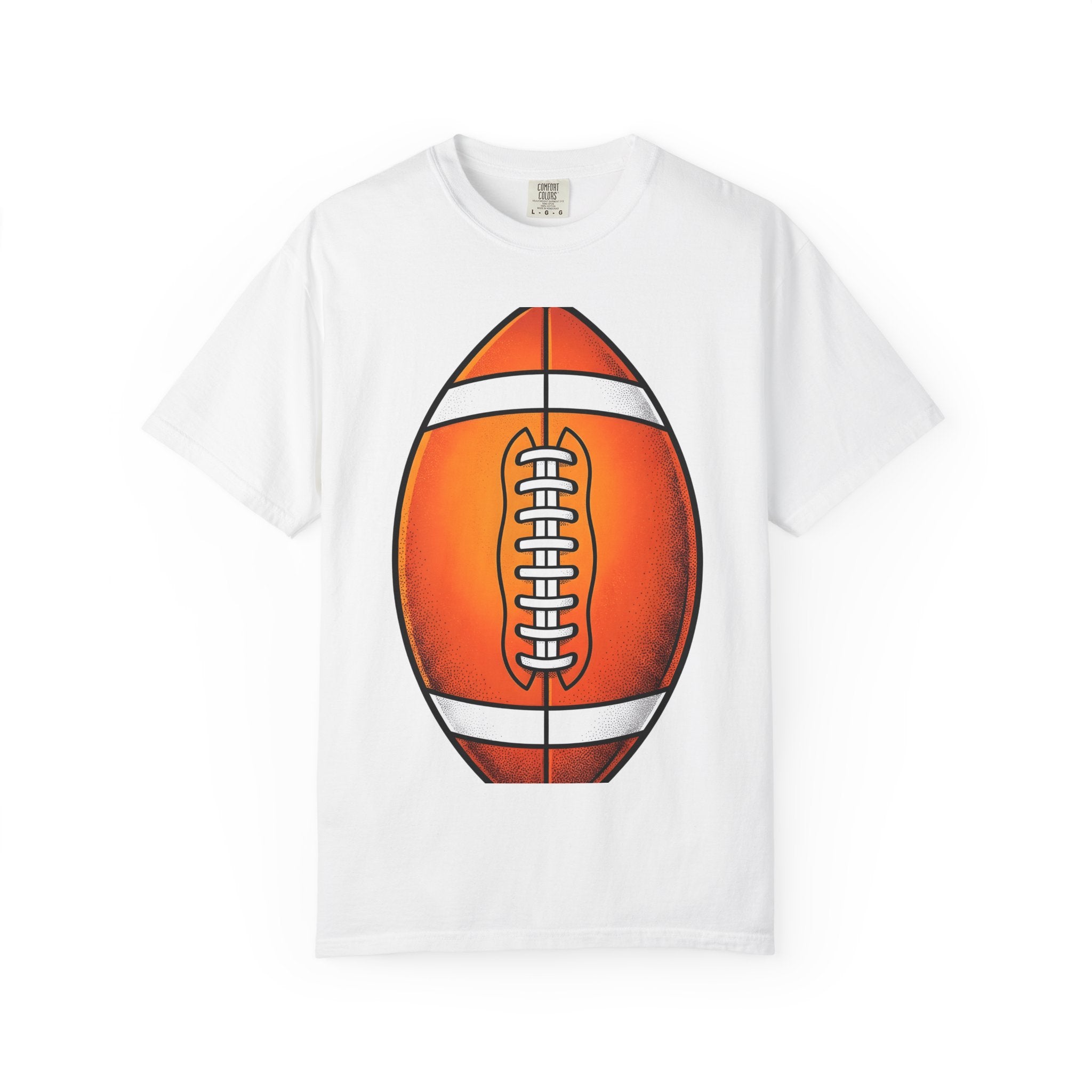 Football Ball Shirt Sports Athletics Gift Women Minimalist Graphic Tee Soccer Ball T-Shirt Athlete Fan Graphic Tshirt Athletic Graphic