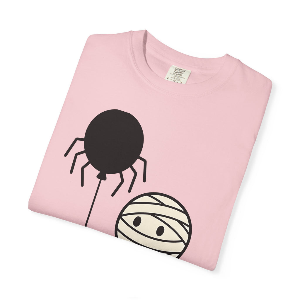 Mummy Doll Shirt Halloween Horror Gift Women Sweet Tee Doll T-Shirt Horror Fan Creepy Tshirt Macabre Graphic Clean Spider Balloon Tshirt