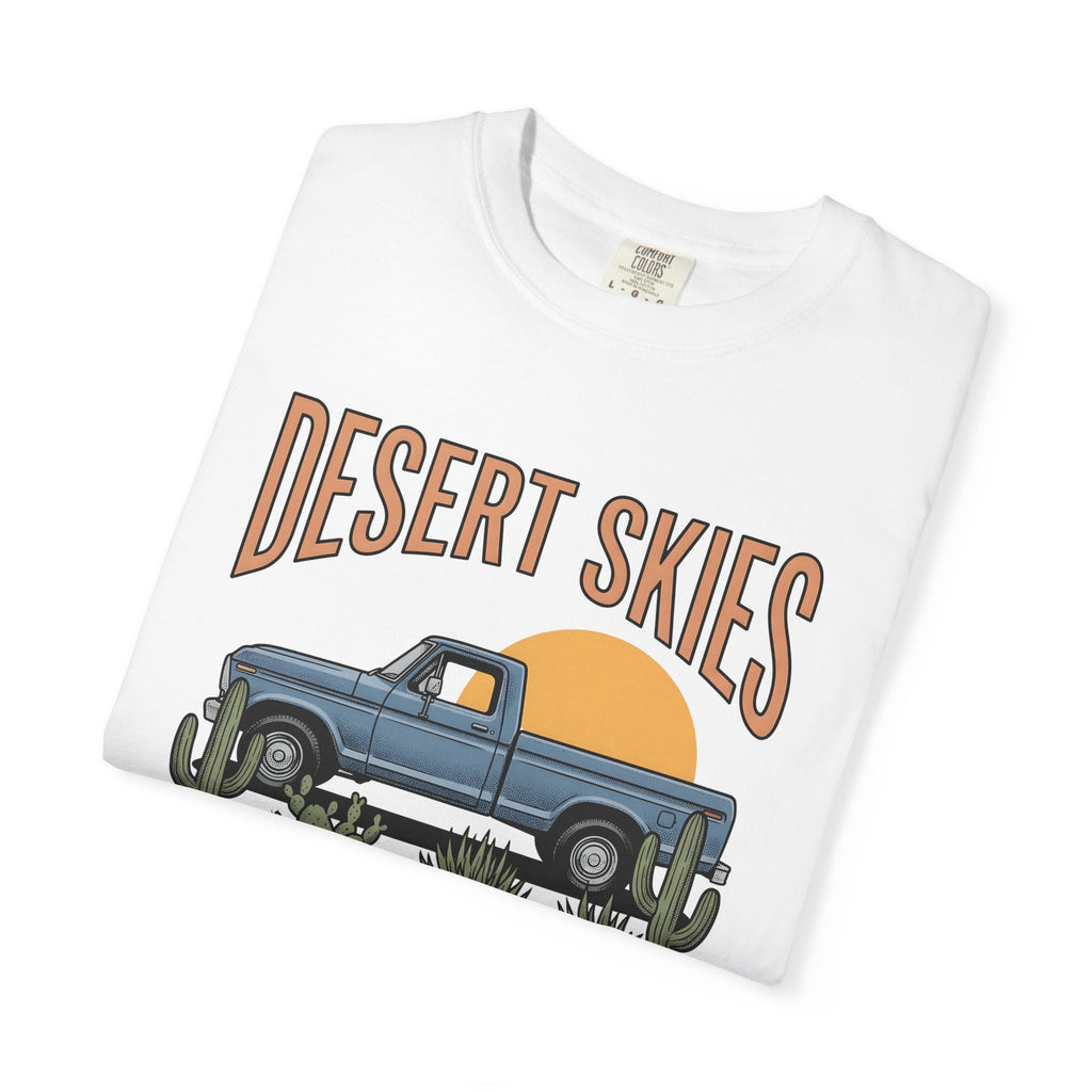 Classic Pickup Shirt Desert Ranch Gift Women Hippie Tee Truck T-Shirt Desert Fan Vintage Tshirt Farm Graphic Throwback Succulent Tshirt