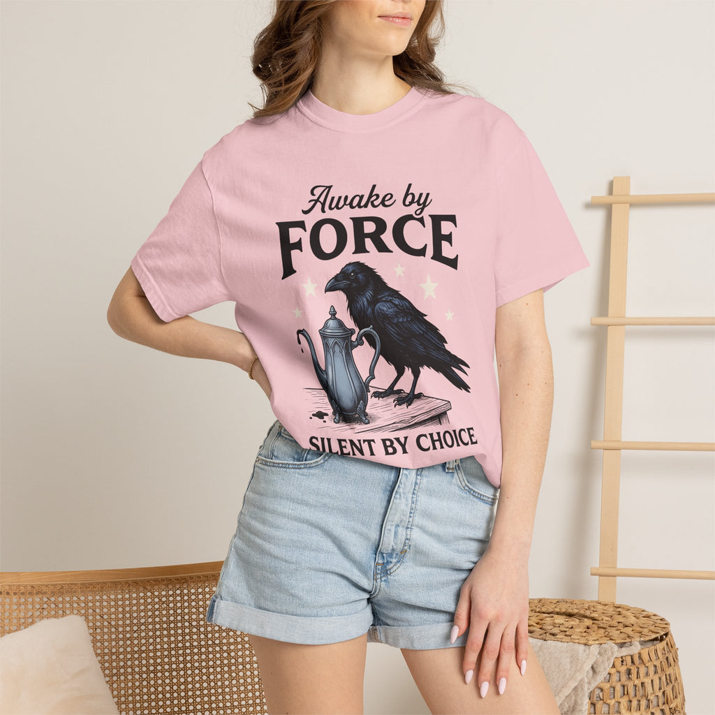 Black Bird Coffee Pot Shirt Funny Latte Gift Women Antique Tee Coffee Maker T-Shirt Humor Fan Vintage Tshirt Coffee Graphic Doodle Twinkles