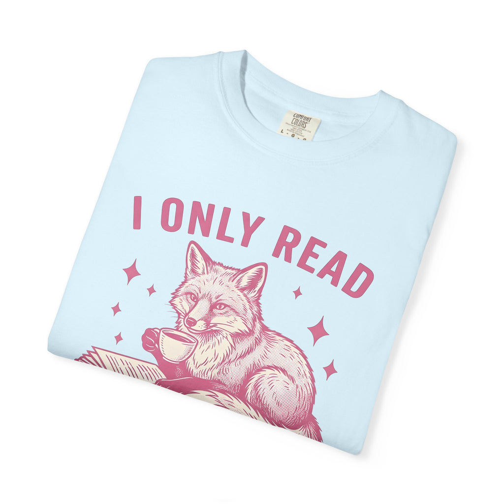 Fox Coffee Book Shirt Book Animal Gift Women Vintage Tee Coffee Table Book T-Shirt Bibliophile Fan Retro Tshirt Wildlife Graphic Hand Drawn